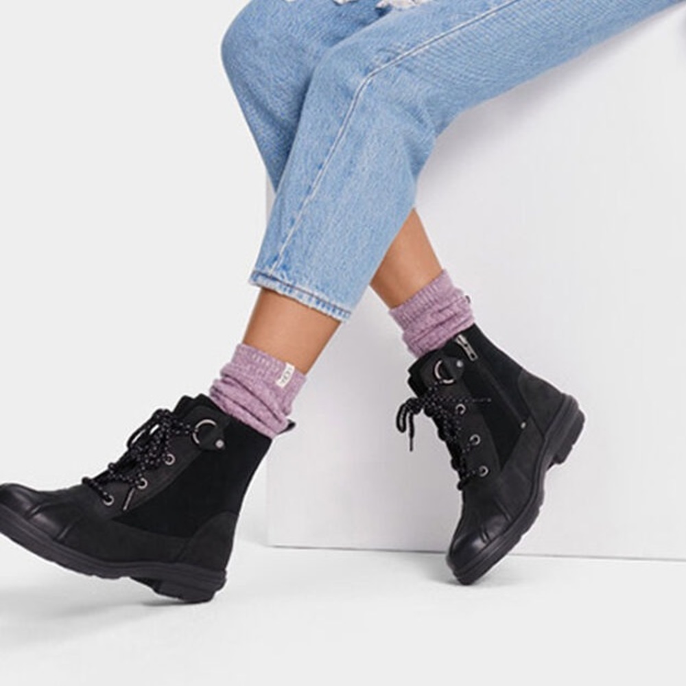 UGG Black Winter & Rain Boots